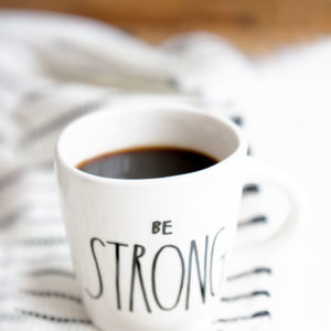 be strong coffee mug